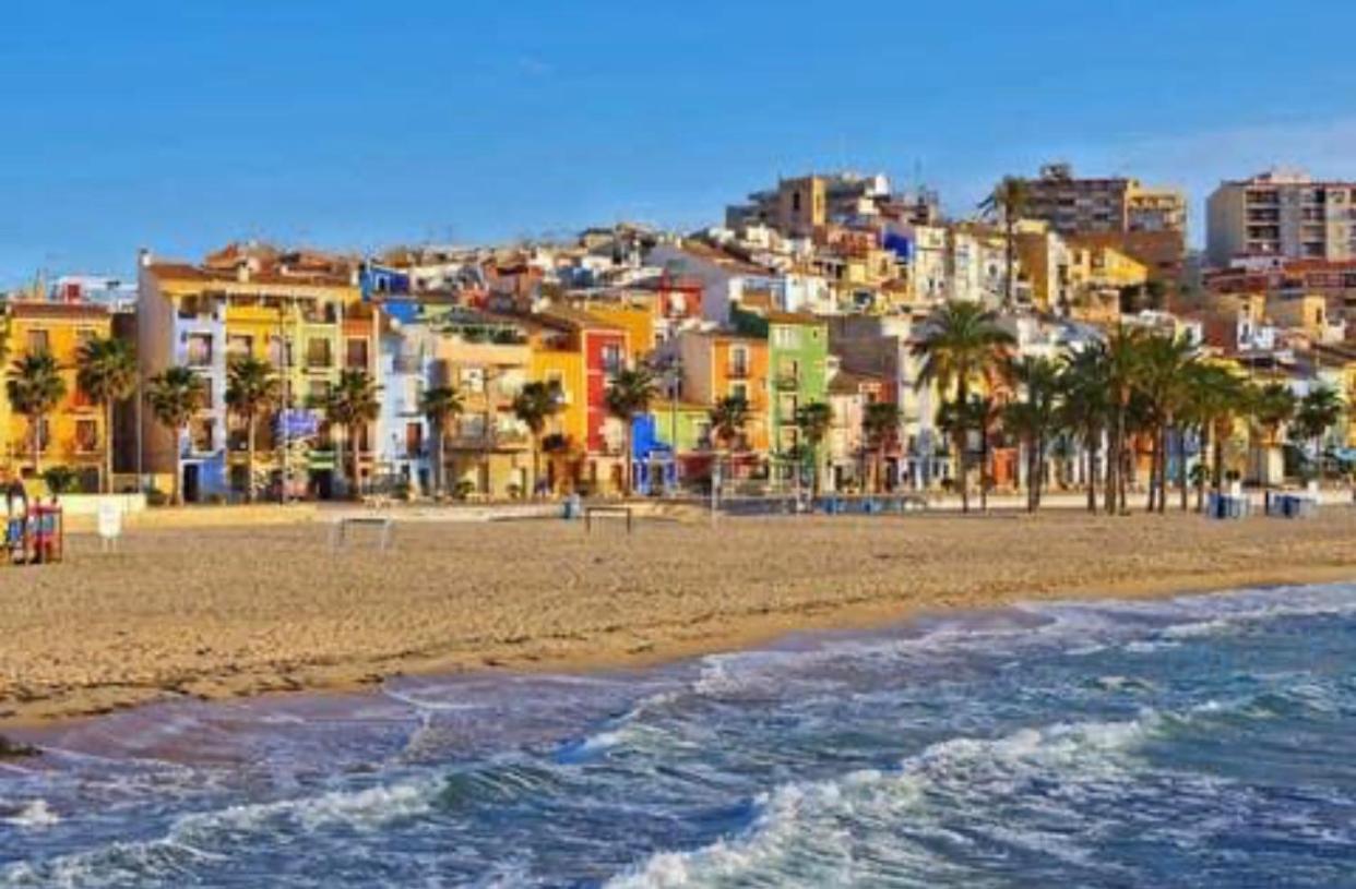 Apartamento Marinero En Primera Linea Вильяхойоса Экстерьер фото